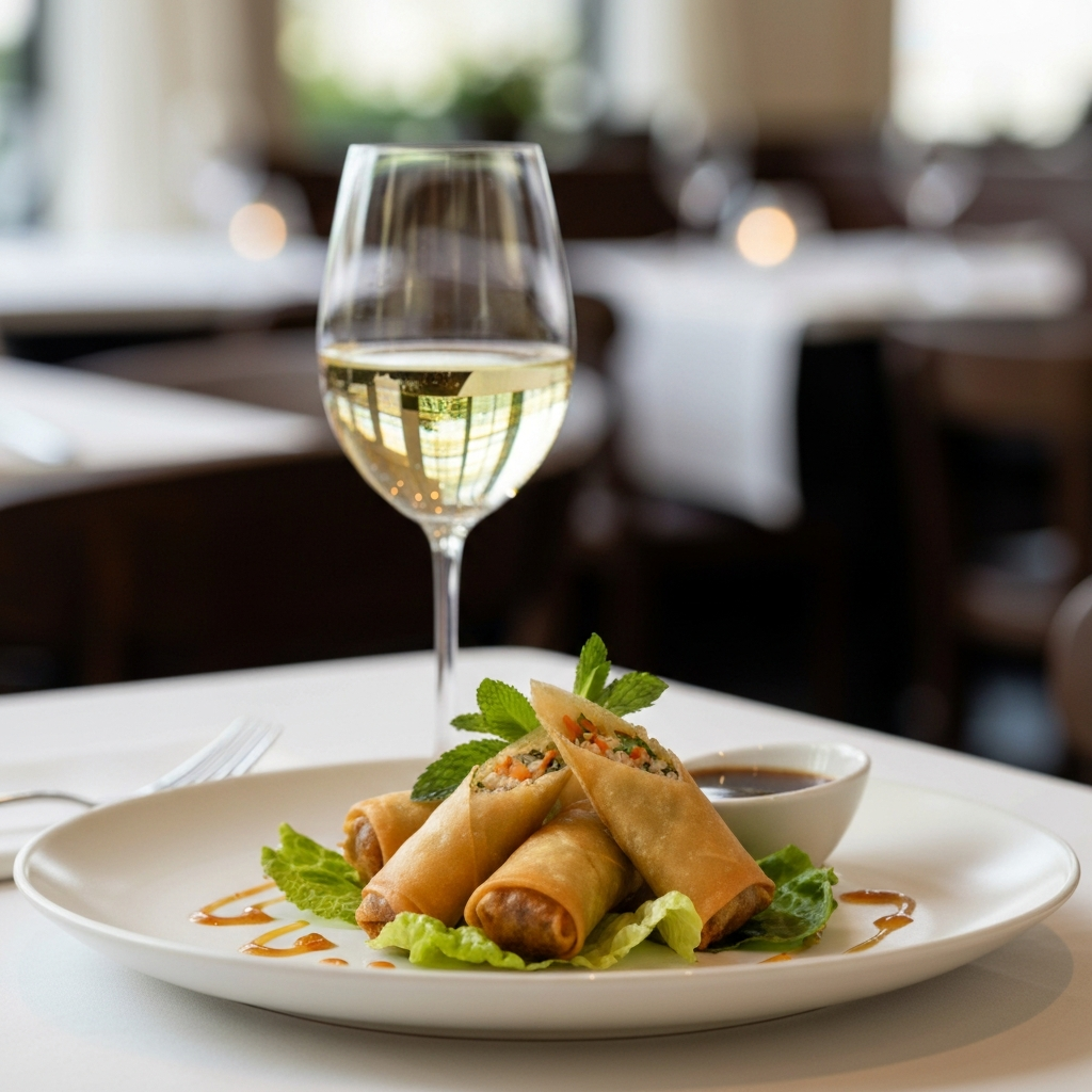 Quel vin avec les nems ? Une question de goût !