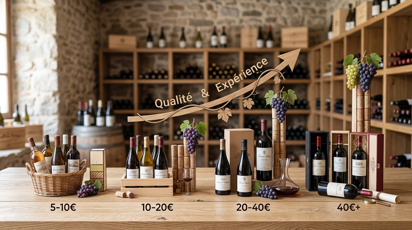 Le vin selon votre budget : la règle du juste prix