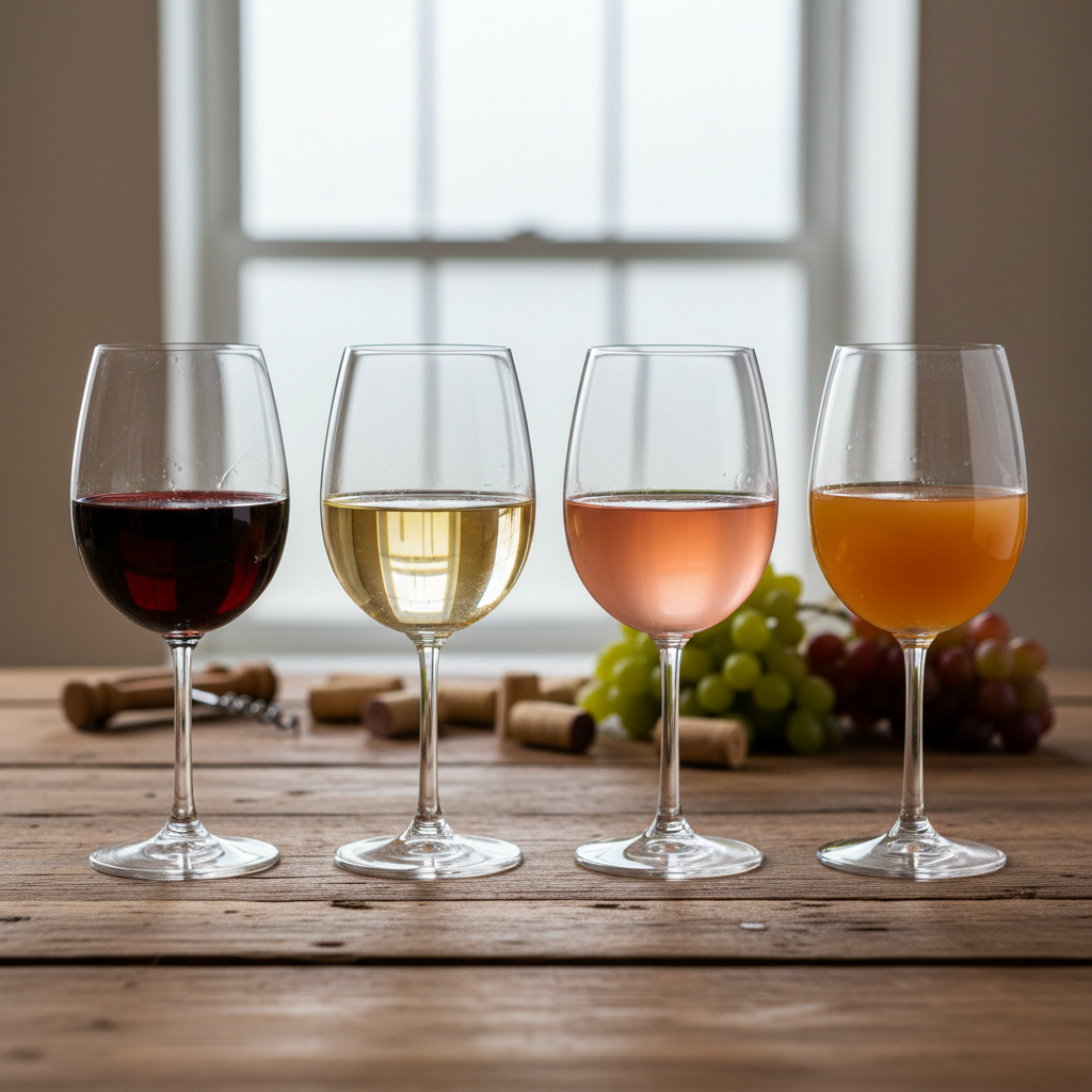 Rouge, blanc, rosé et orange : une question de macération